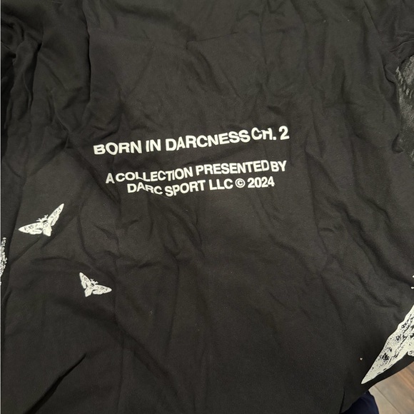 Darc Sport Black 'Born in Darcness' Graphic Tee - Picture 2 of 3